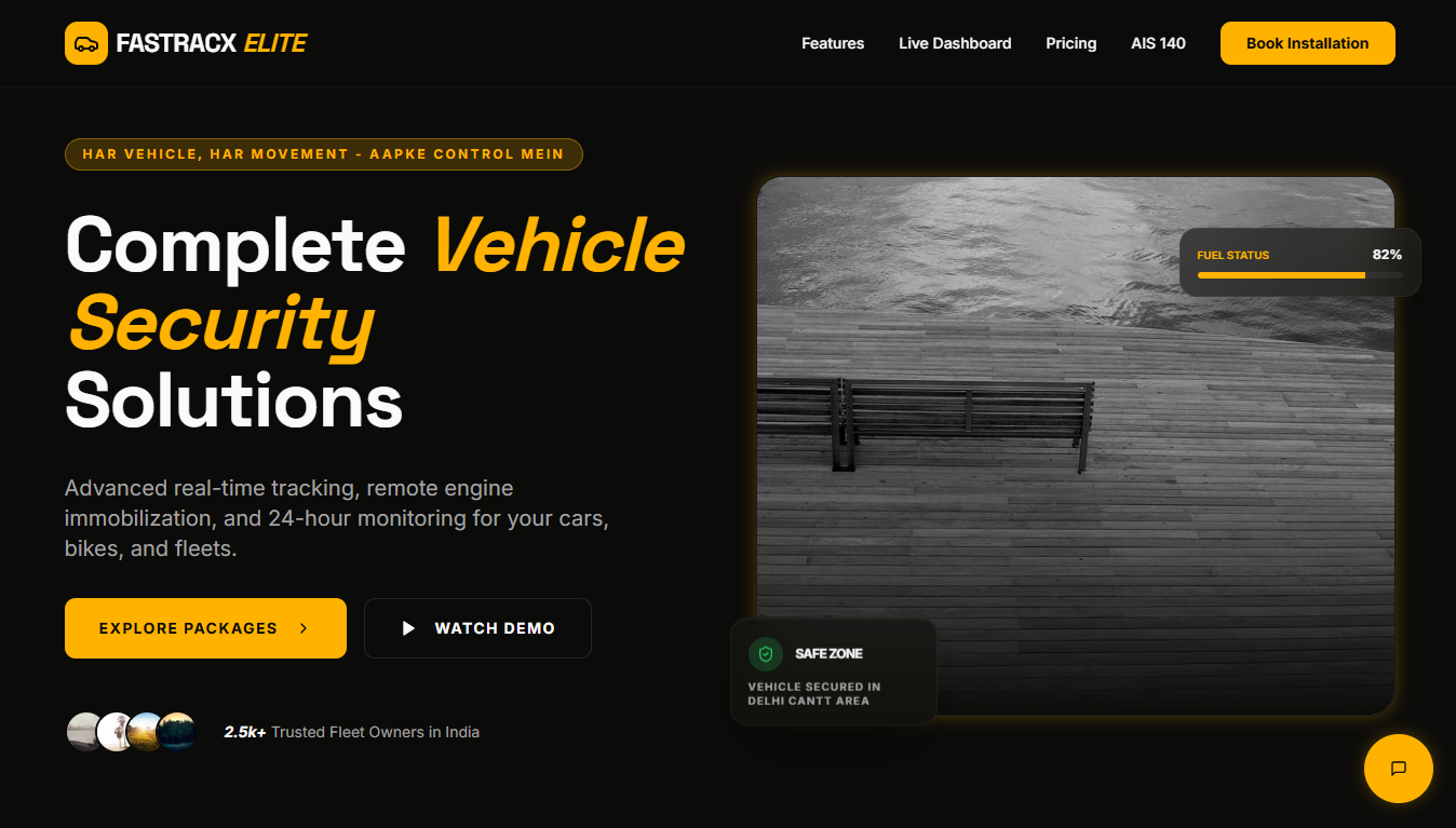 Fastracx Elite | Advanced Vehicle Security