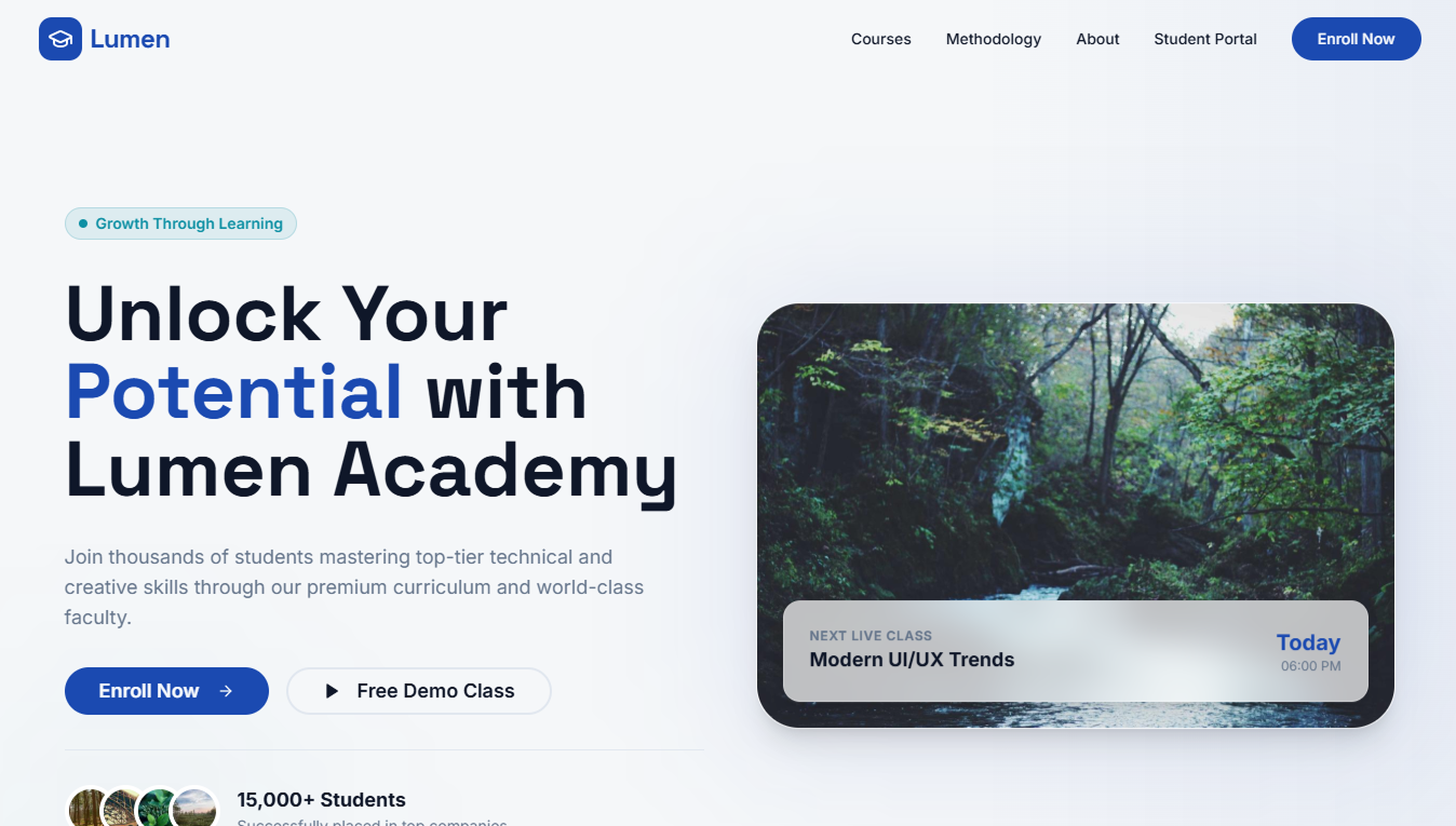 Lumen Academy | Growth Through Learning